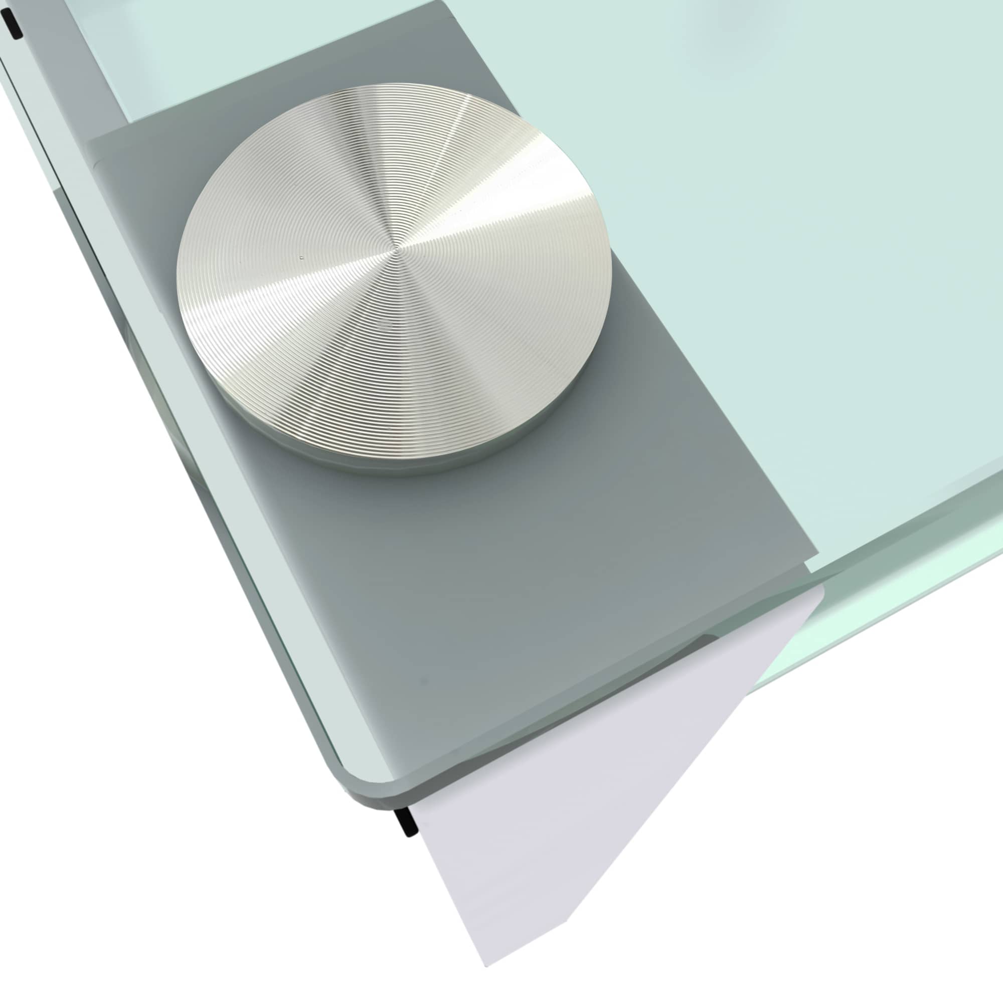 Small Round Glass Tea Table - Image 6