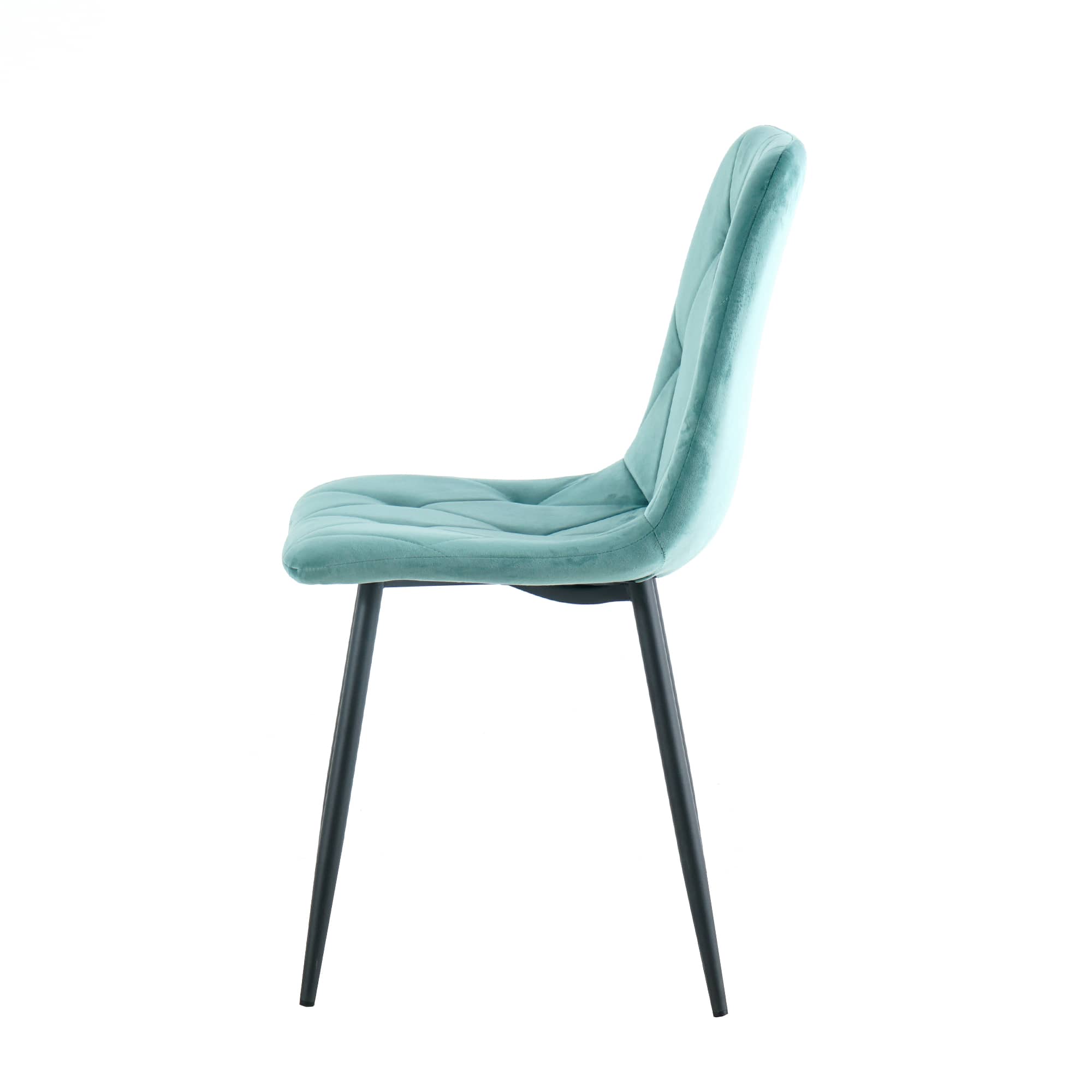 Indoor Velvet Dining Kitchen Chair - Image 8