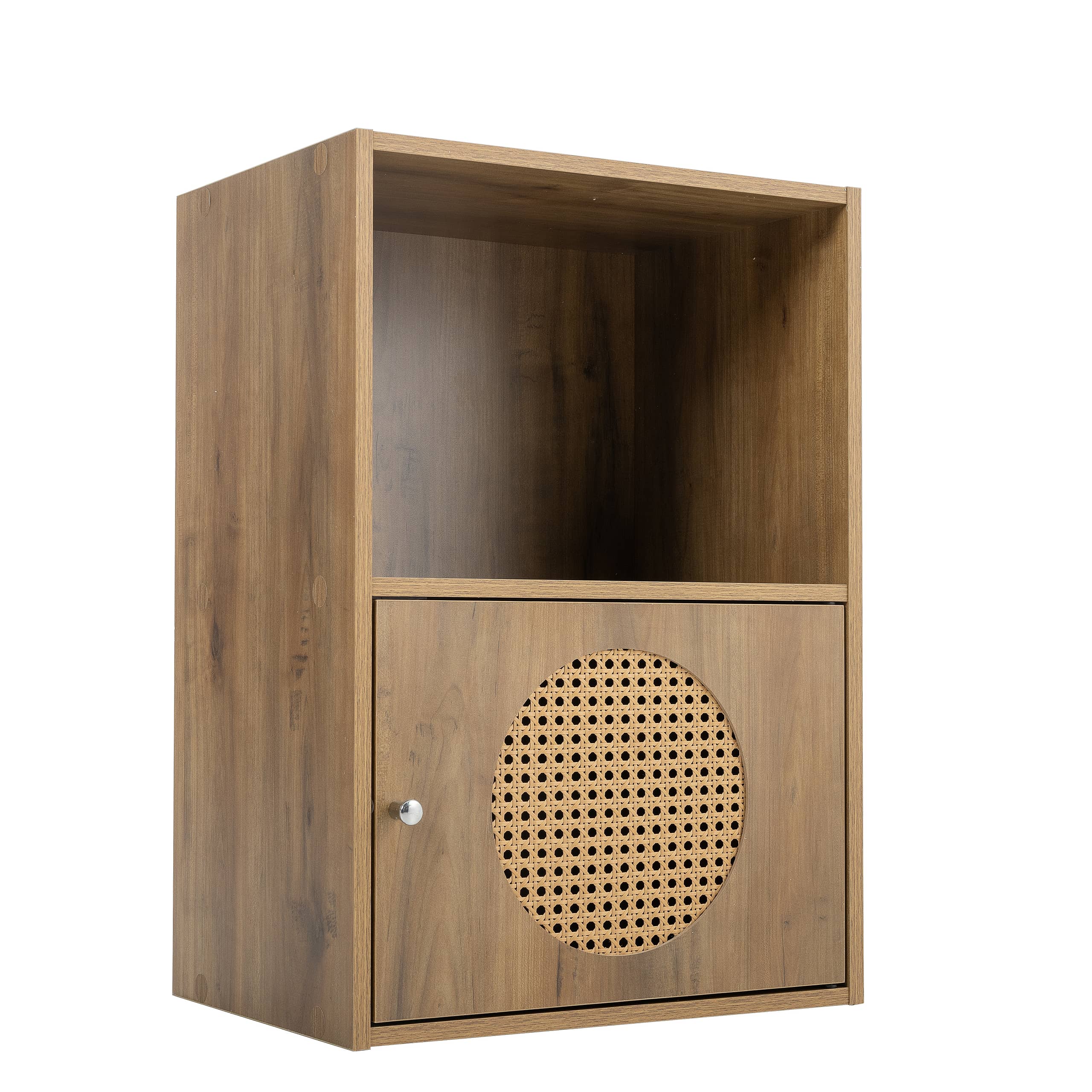 Rustic Brown Floor Cabinet - Image 4