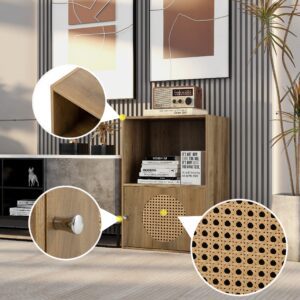 Rustic Brown Floor Cabinet