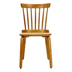 2 PCs Solid Wood Slat Back Windsor Chair
