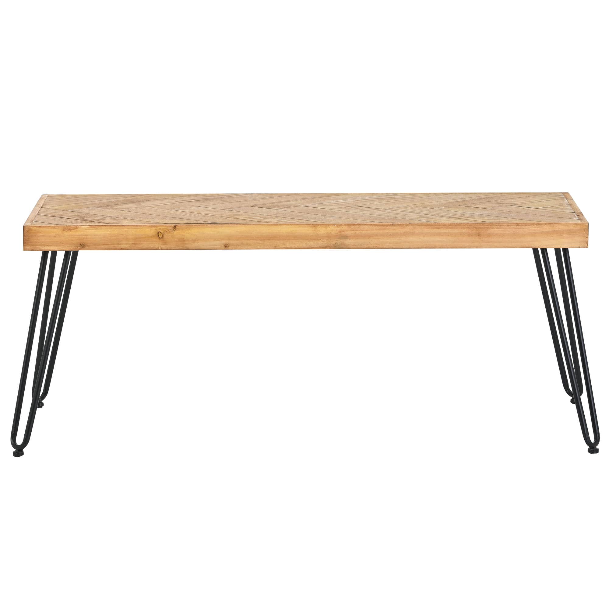 Chevron Pattern Coffee Table - Image 8