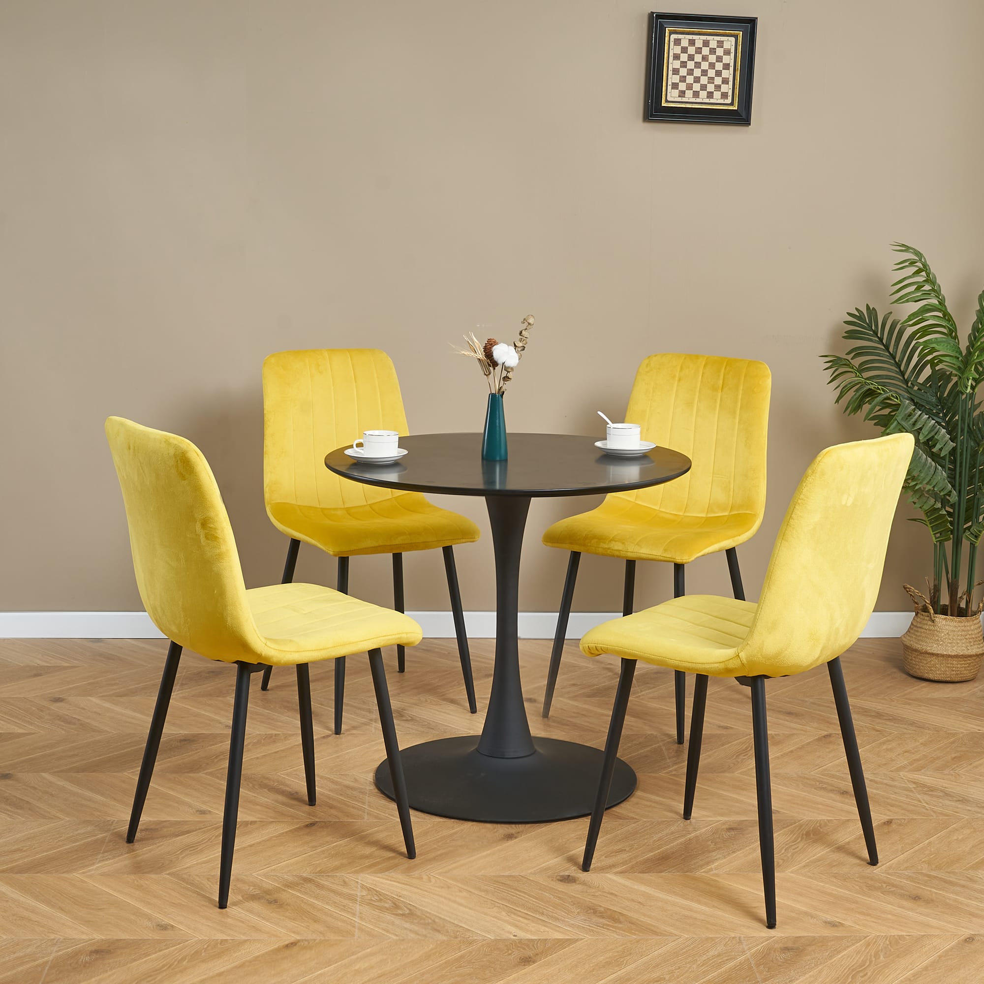 Light Luxury Dining Table Set - Image 7