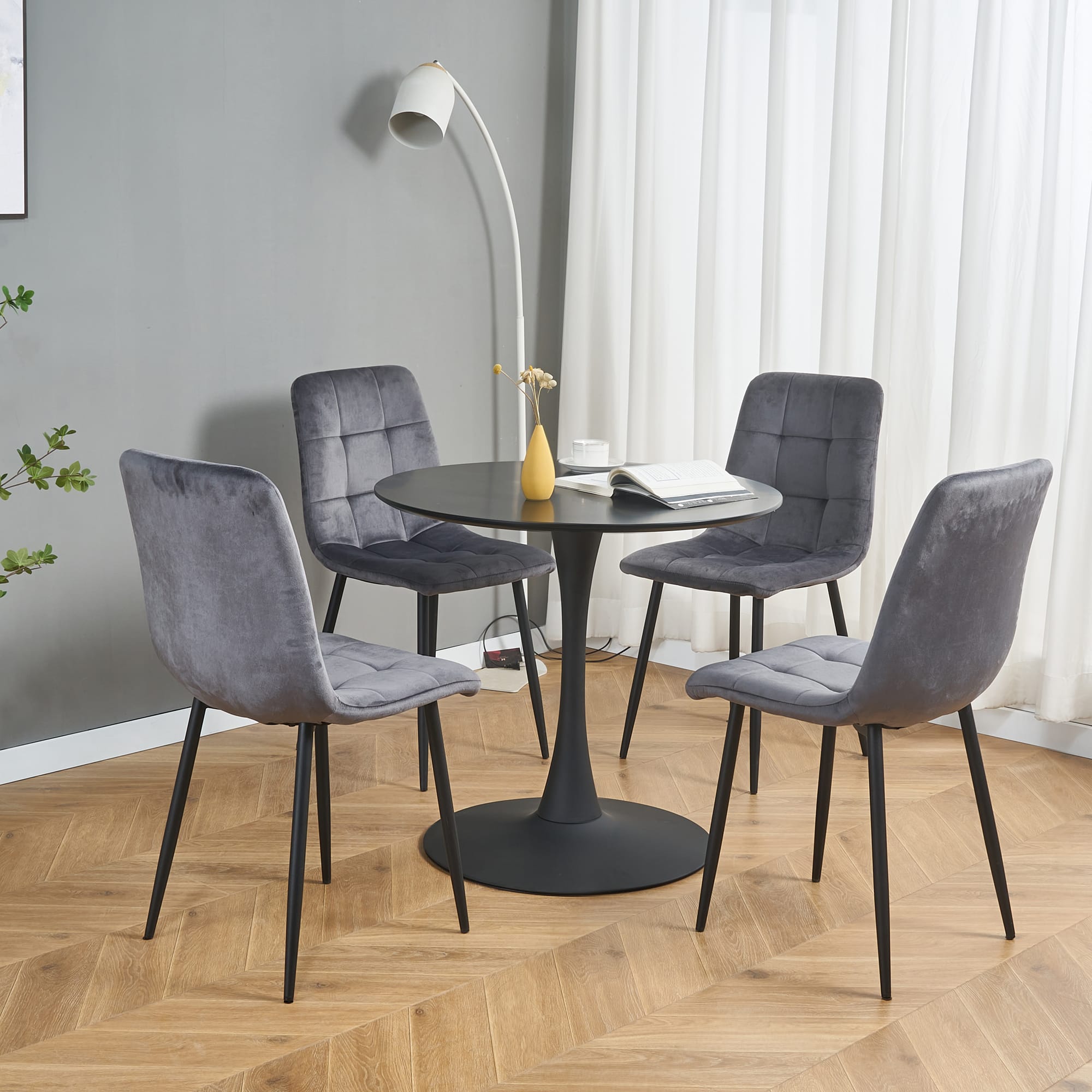 Light Luxury Dining Table Set - Image 6