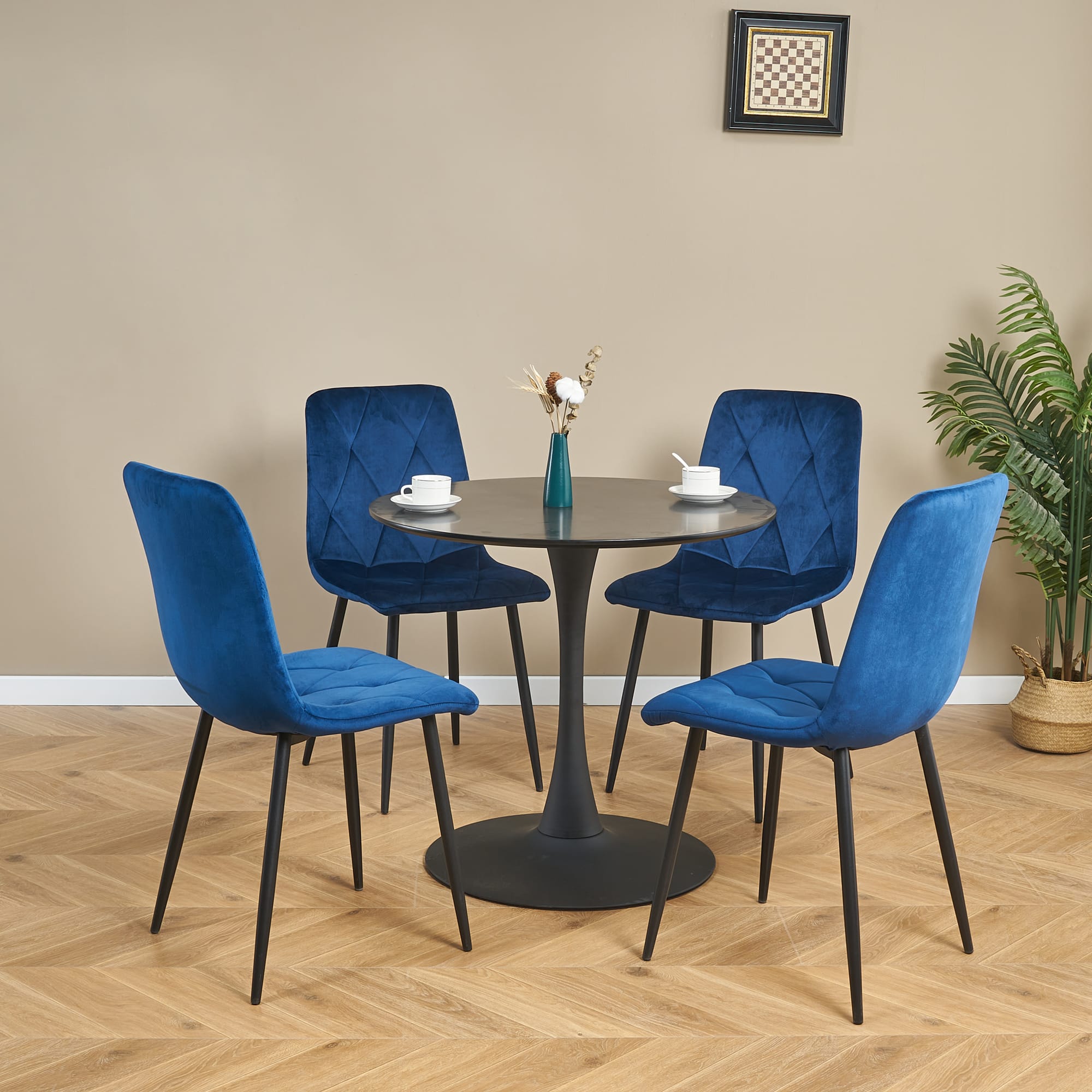 Light Luxury Dining Table Set - Image 8