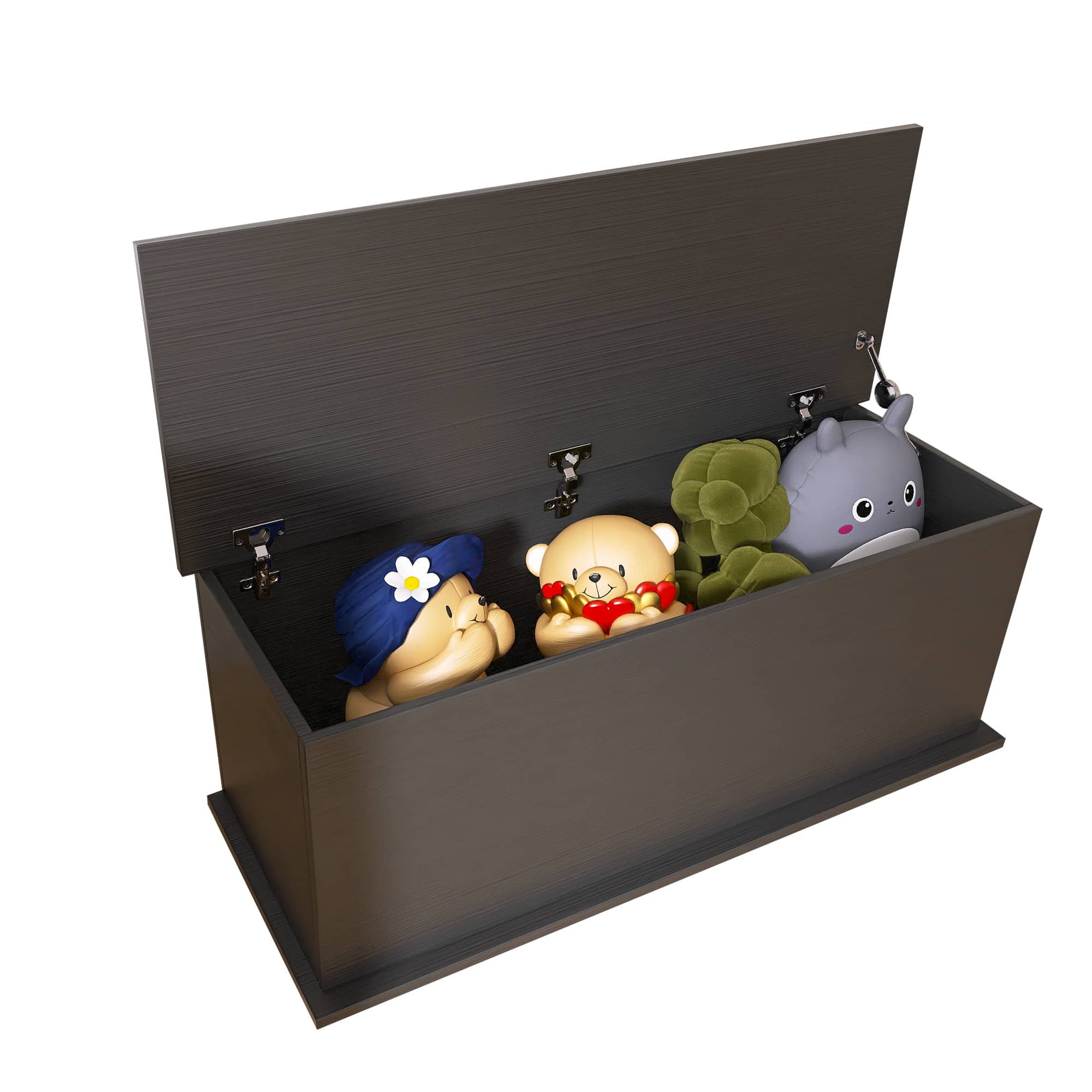 Black Storage Chest Trunk - Image 2