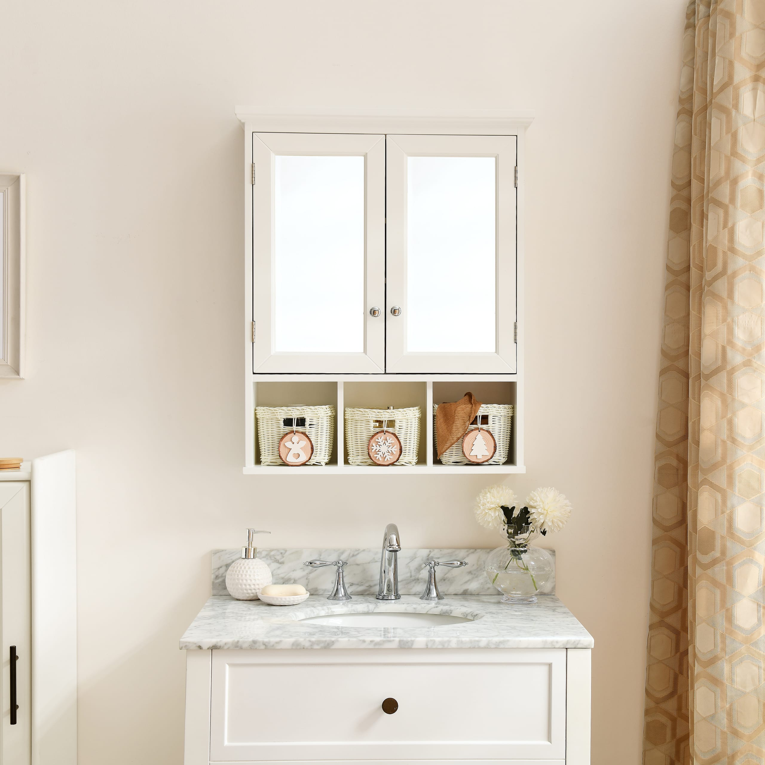 Bathroom Wall Mounted Storage Cabinet