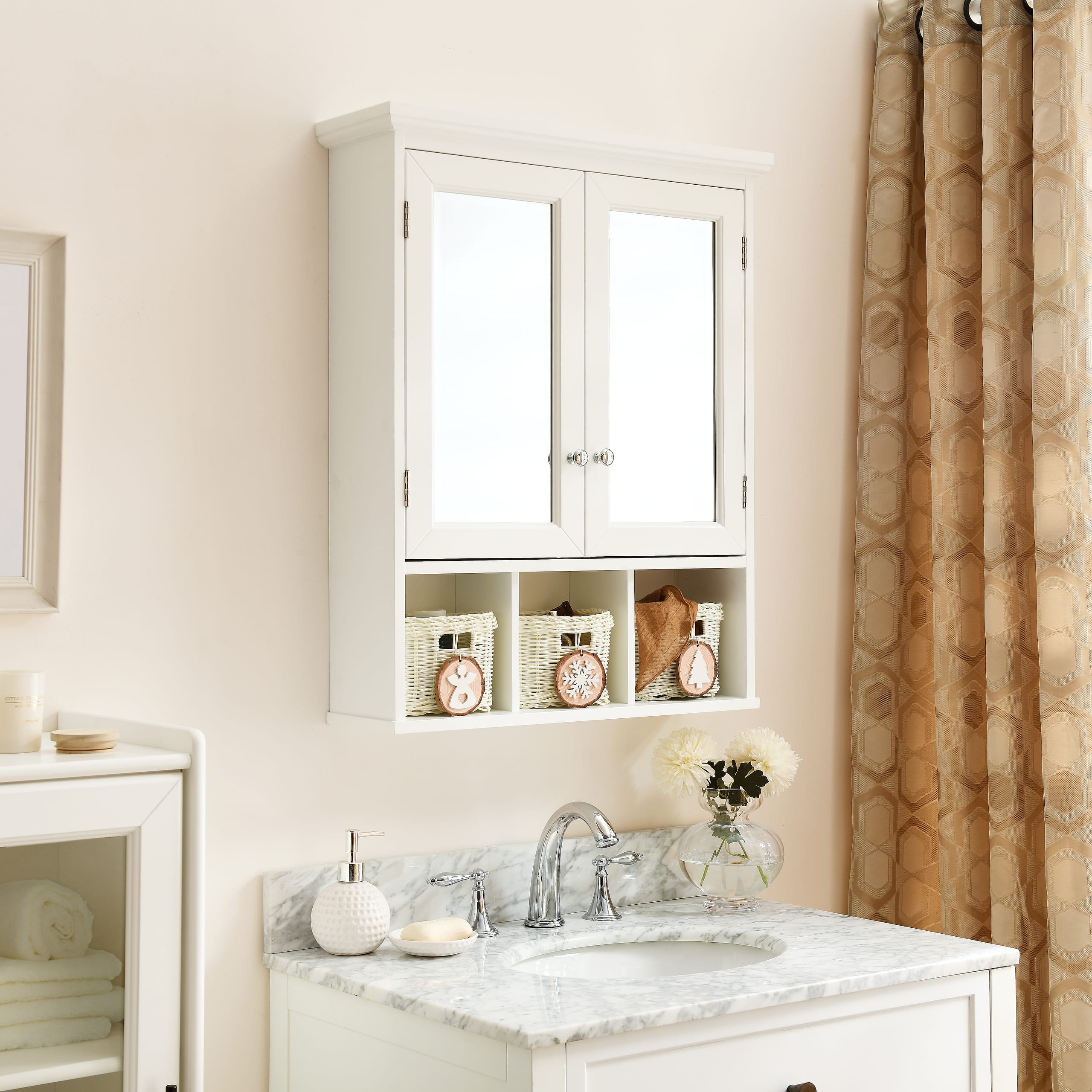 Bathroom Wall Mounted Storage Cabinet - Image 3