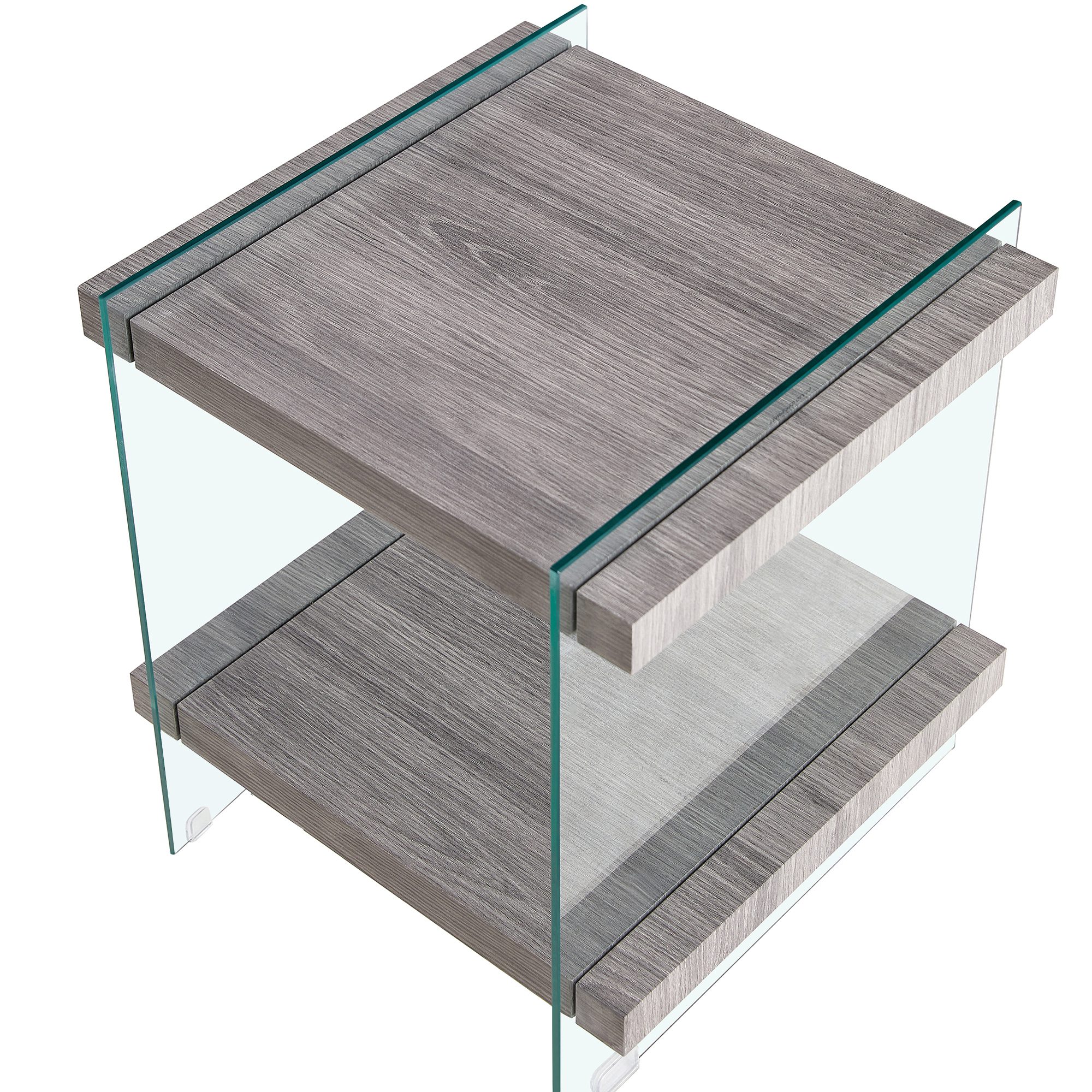 Sleek and Sturdy Tempered Side Table - Image 7