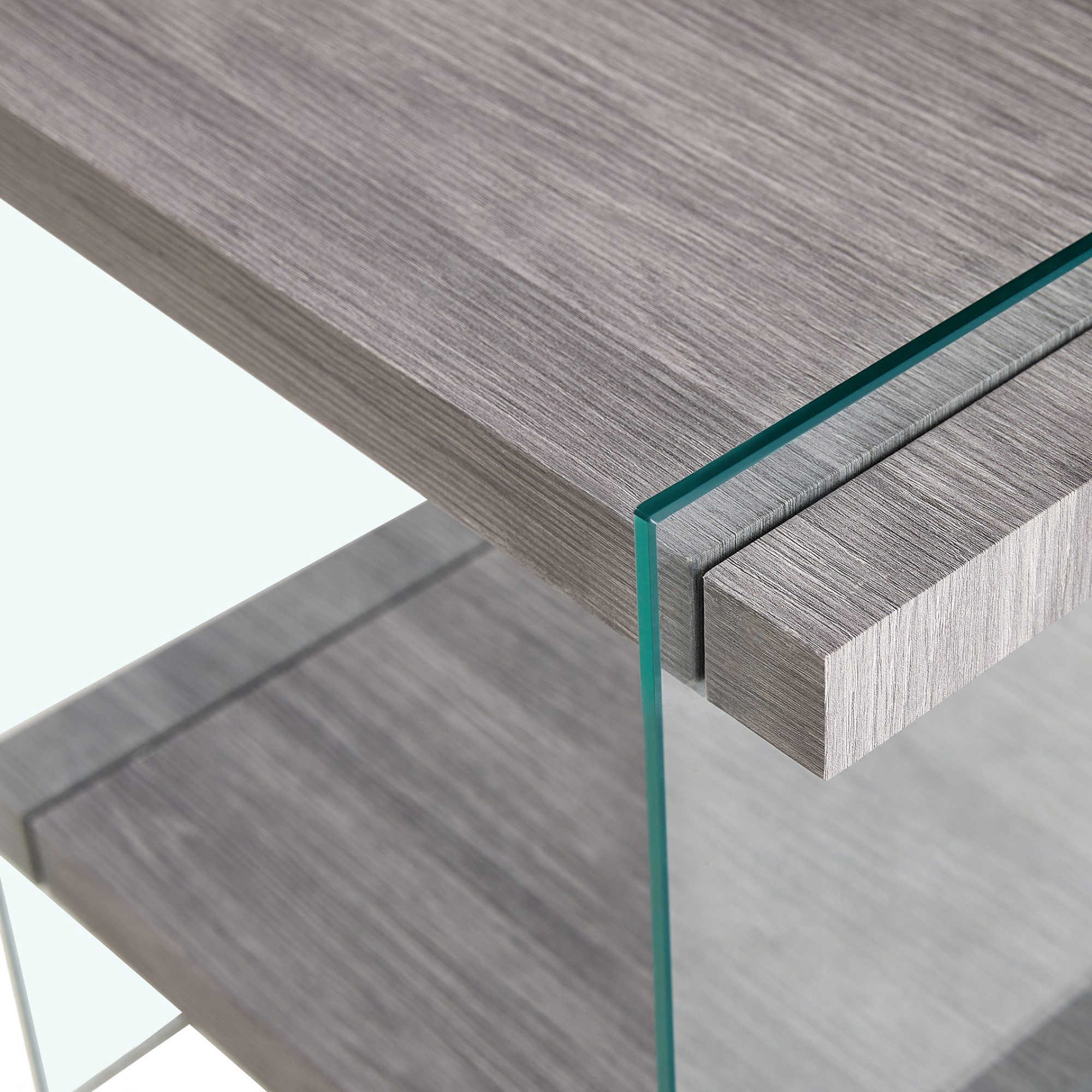 Sleek and Sturdy Tempered Side Table - Image 9