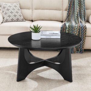 Round Wooden Coffee Table