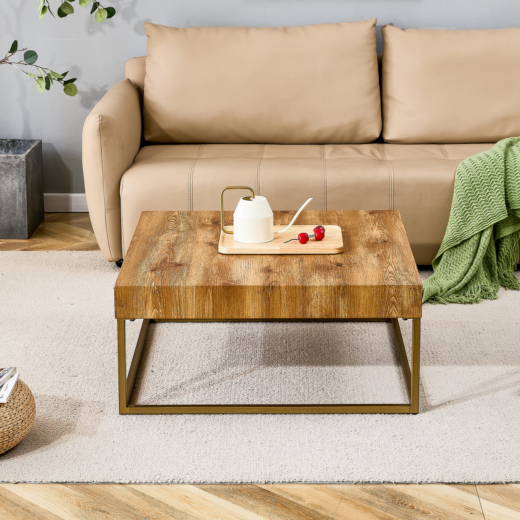Modern Rectangular Coffee Table - Image 3