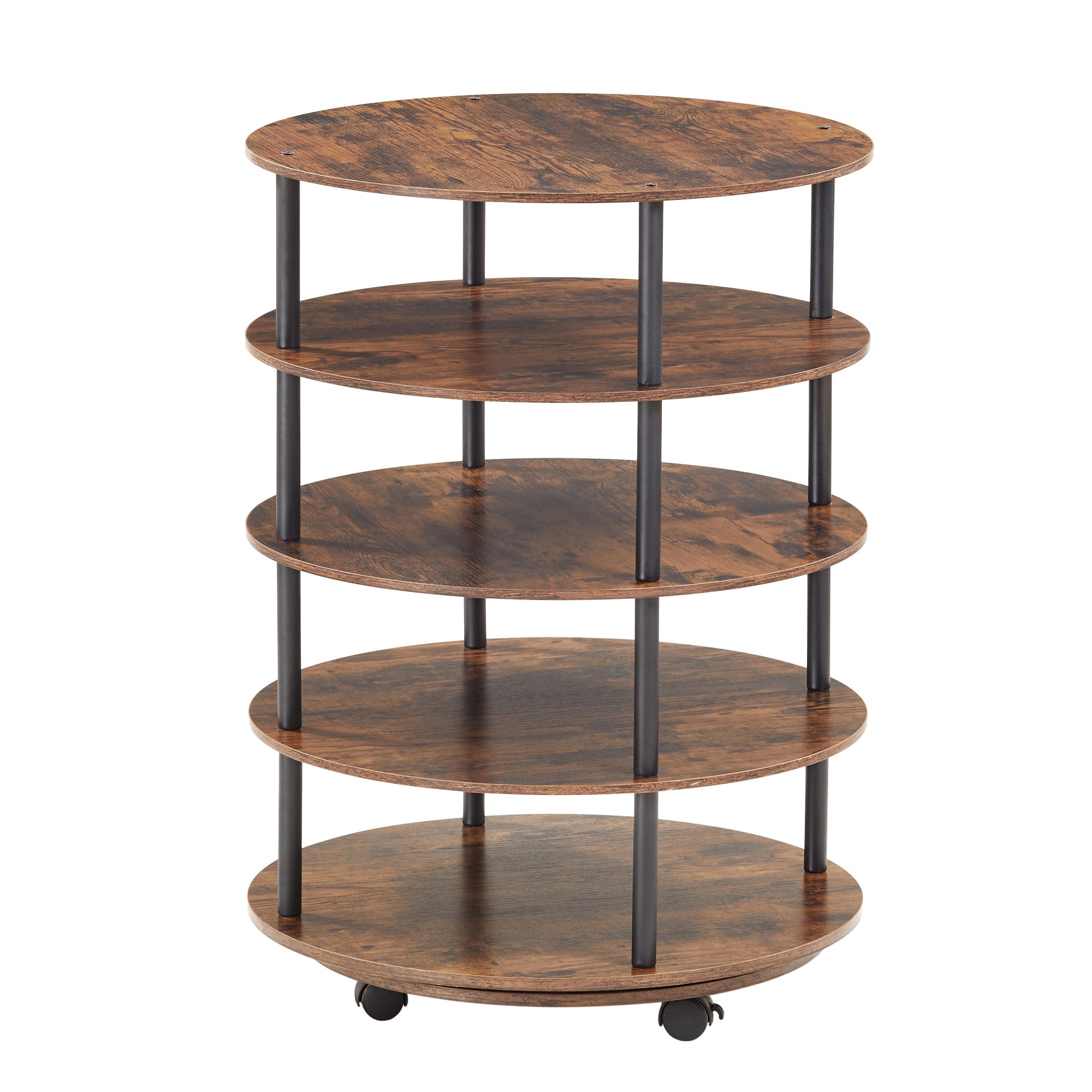 4-Tier Revolving Shoe Rack - Image 6