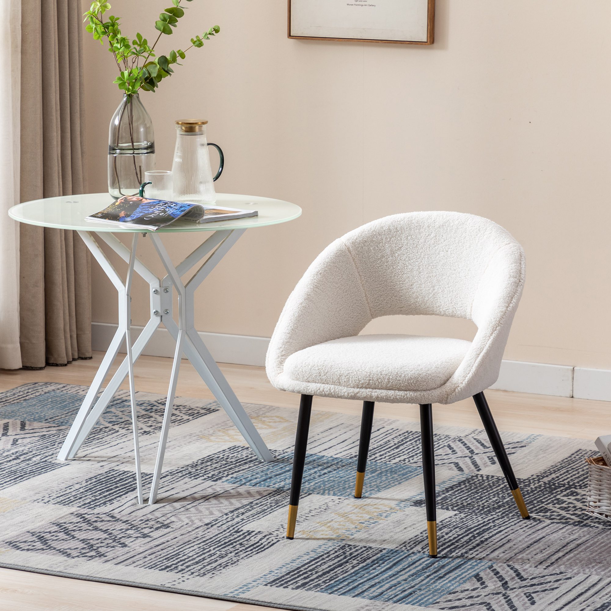 Modern Dining Room Chair Accent Chair - Image 2