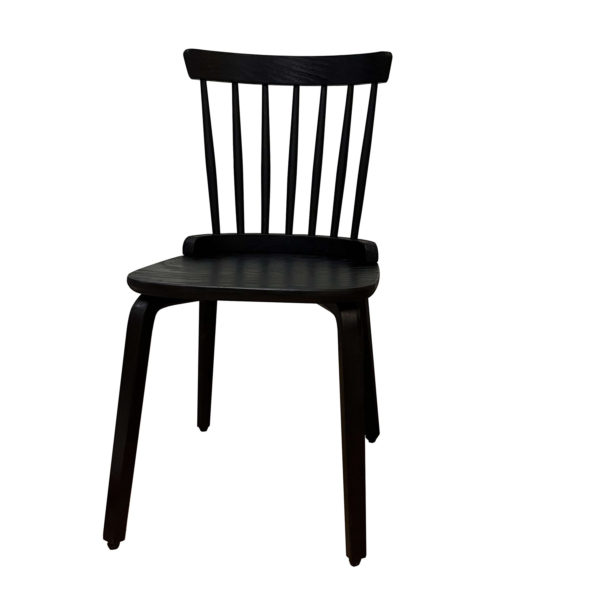 Solid Wood Slat Back Windsor Chair - Image 3