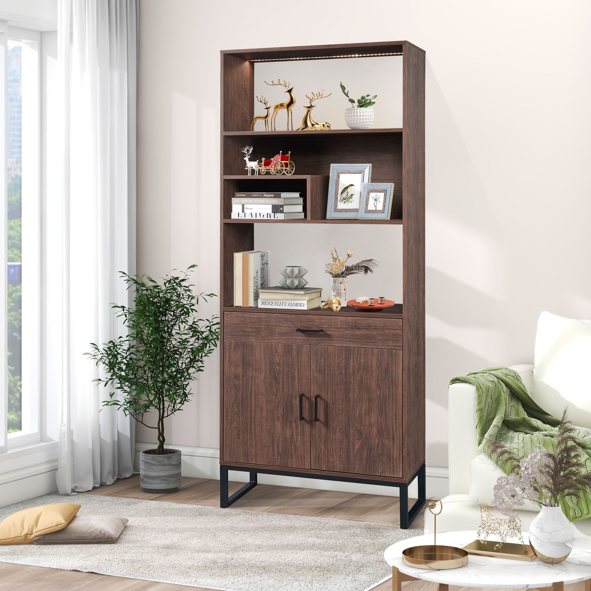 Modern Open Free Standing Display Rack - Image 6