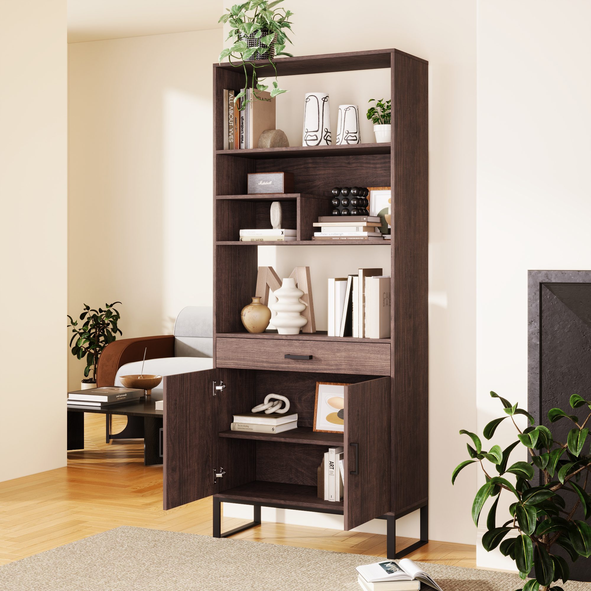 Modern Open Free Standing Display Rack - Image 3
