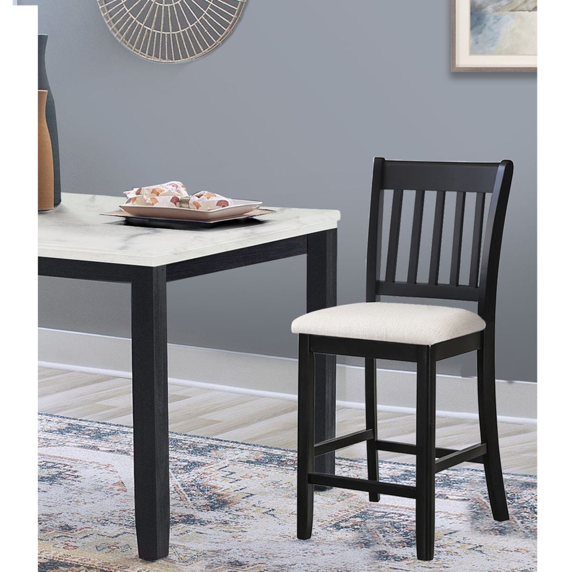 Casual Seating Black Finish Chairs - Image 8