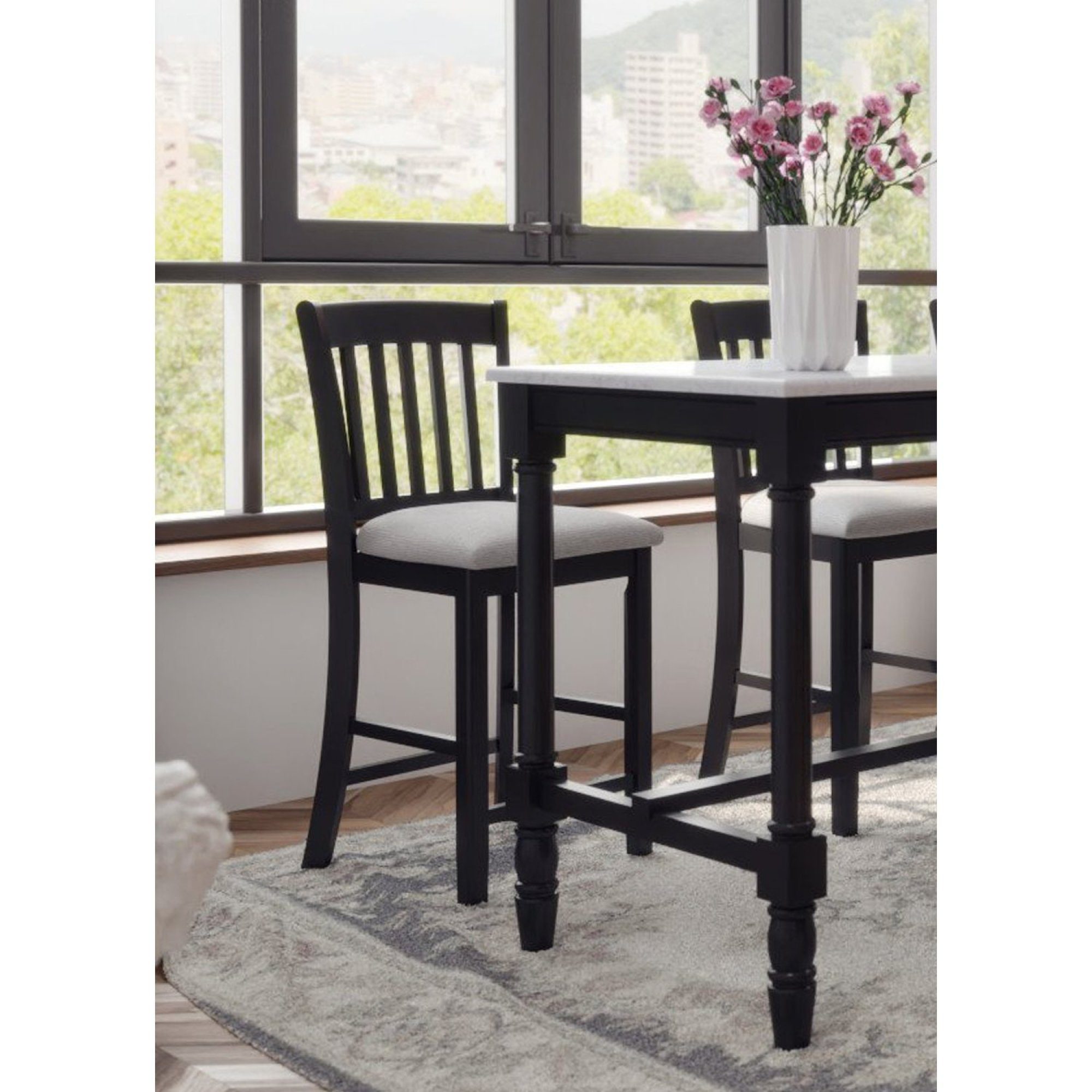 Casual Seating Black Finish Chairs - Image 7