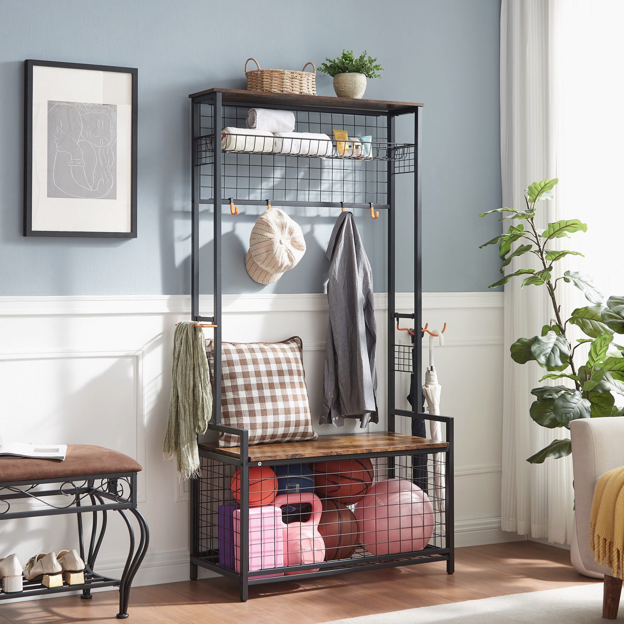 Sports Equipment Organizer Basketball Racks - Image 6