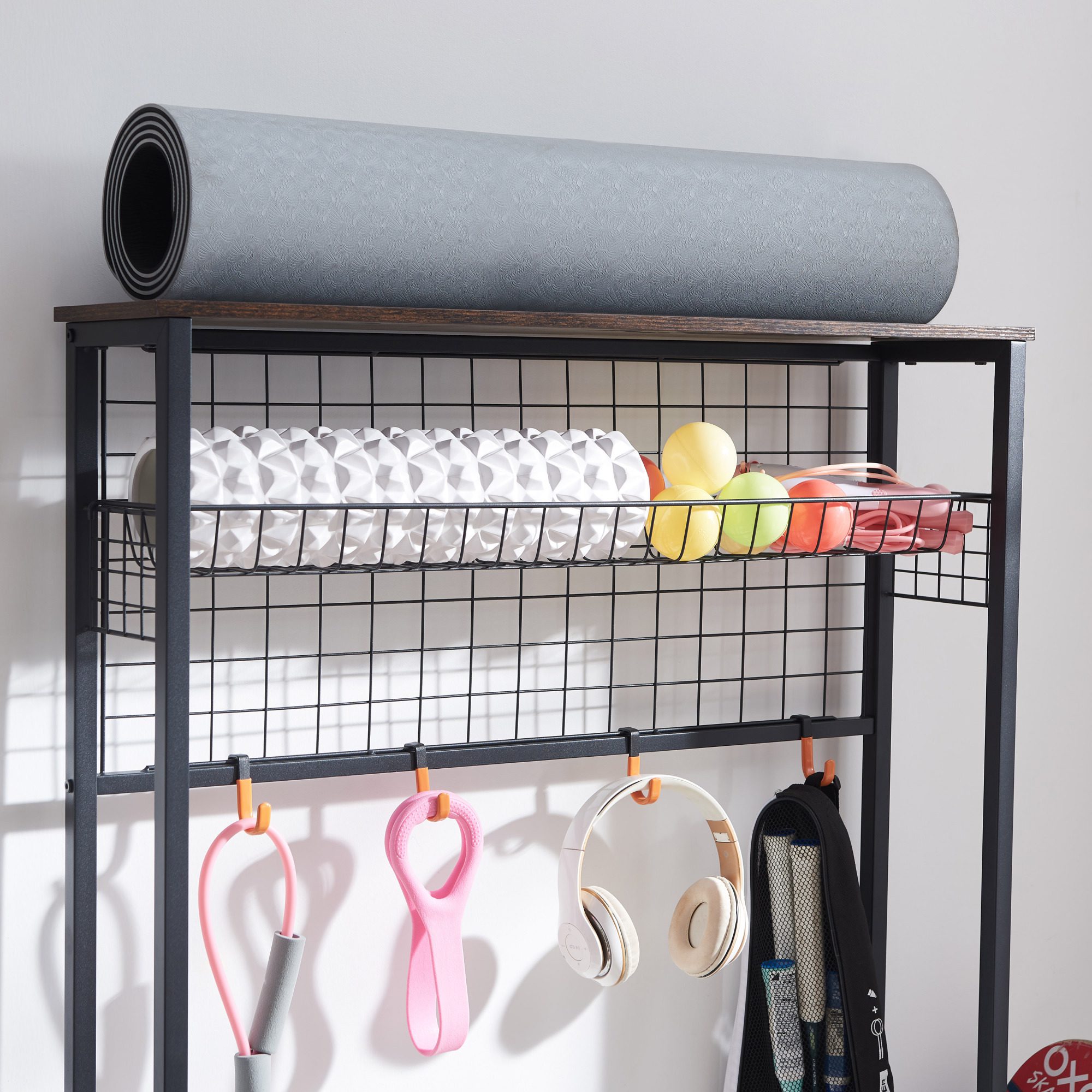 Sports Equipment Organizer Basketball Racks - Image 9