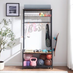 Sports Equipment Organizer Basketball Racks