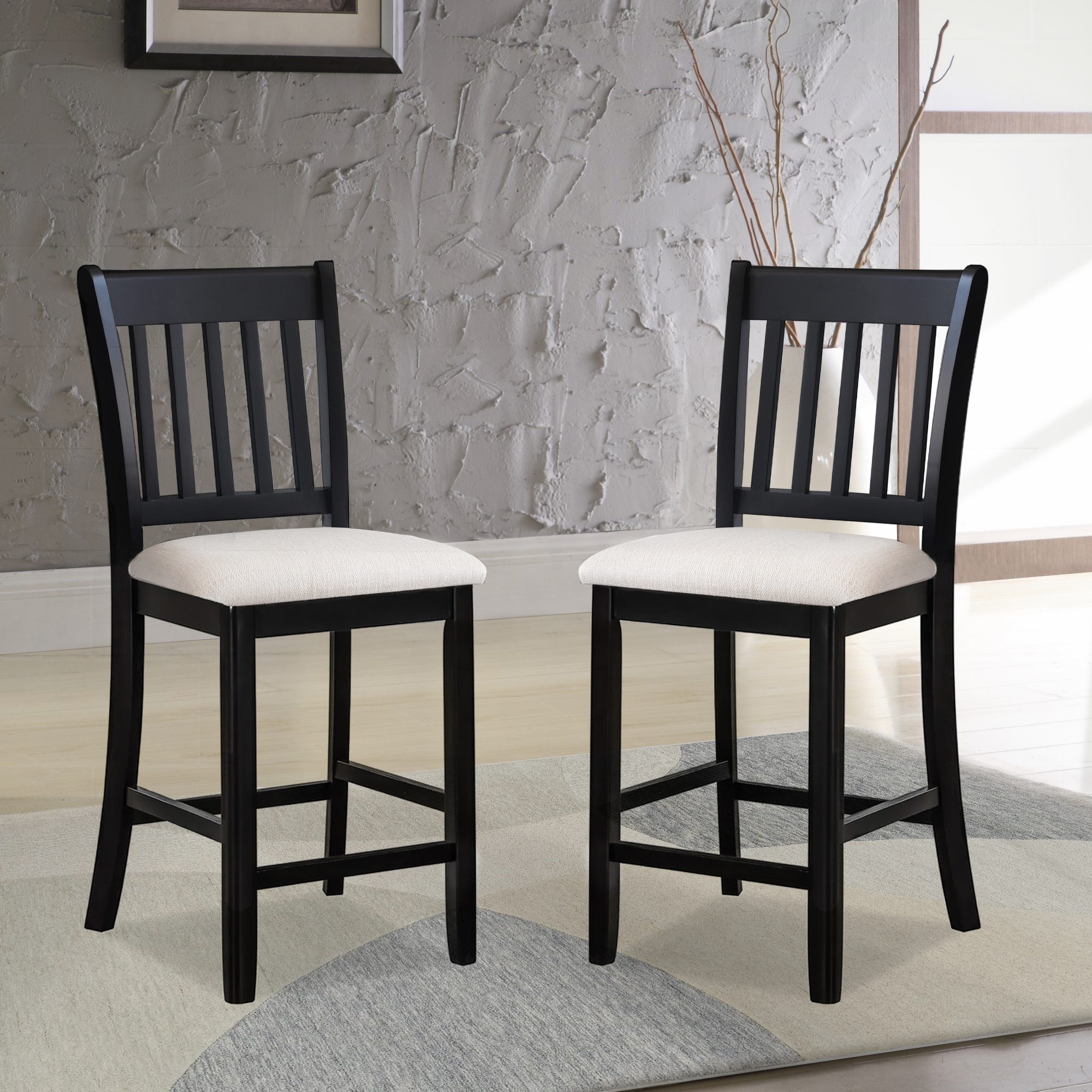 Casual Seating Black Finish Chairs - Image 5