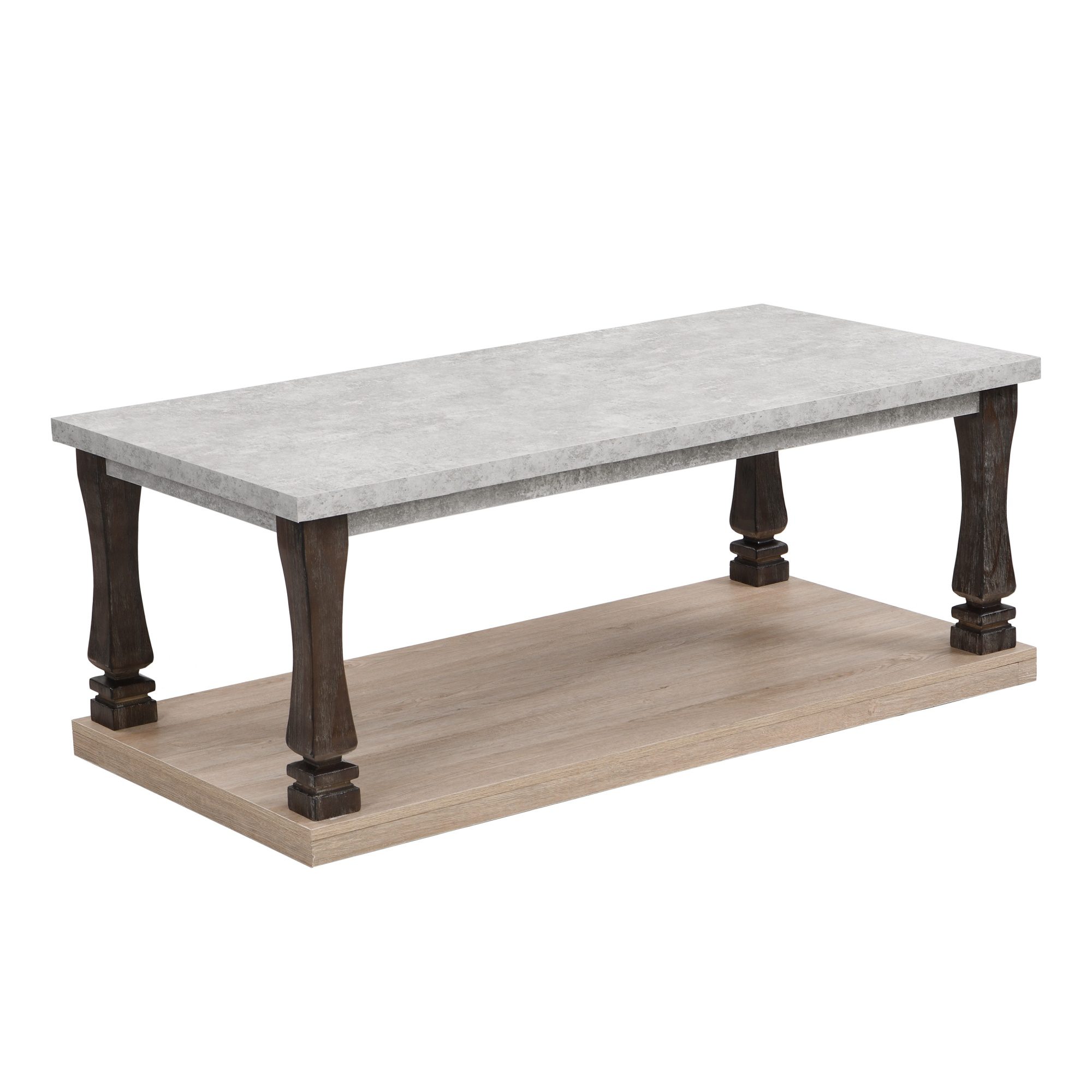 Mid-Century Wood Coffee Table - Image 4