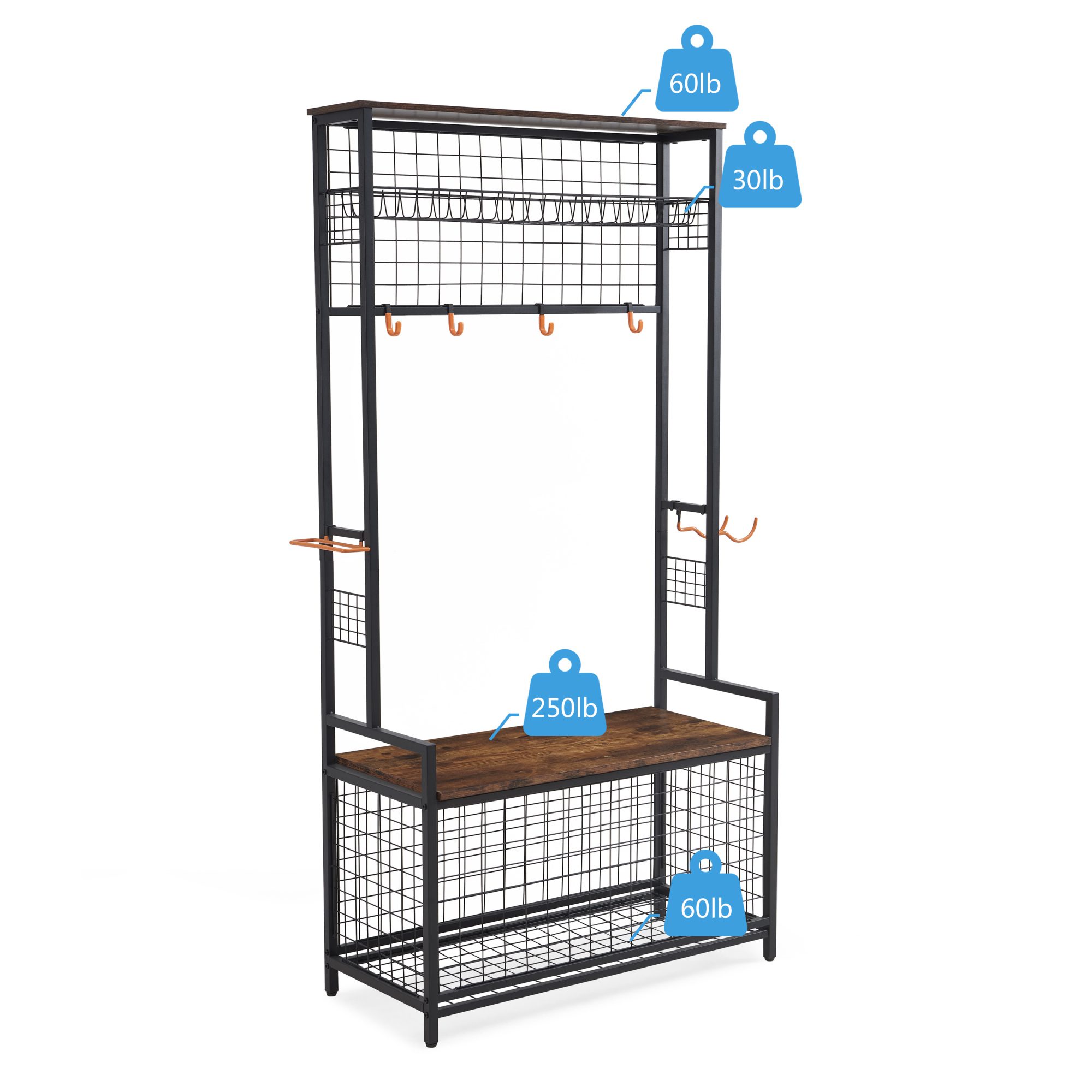 Sports Equipment Organizer Basketball Racks - Image 4