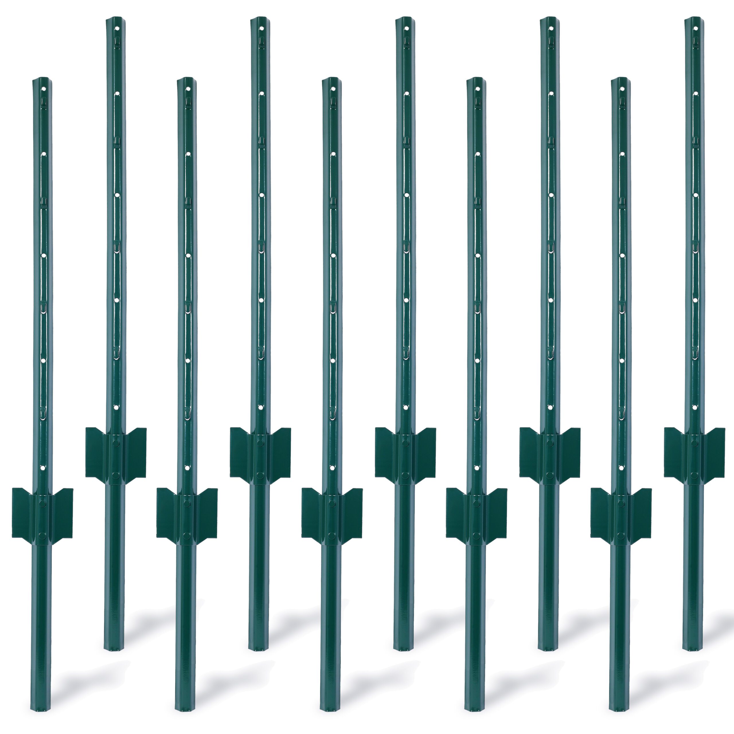 Fence Posts 3Feet - 10Pack, Heavy