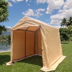 7x12ft Outdoor Portable Gazebo Storage Shelter