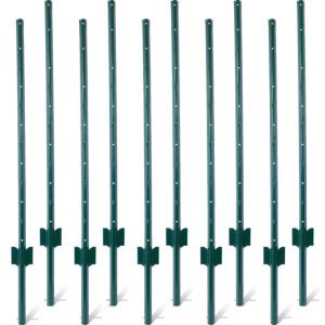 Fence Posts 4Feet - 10Pack, Heavy