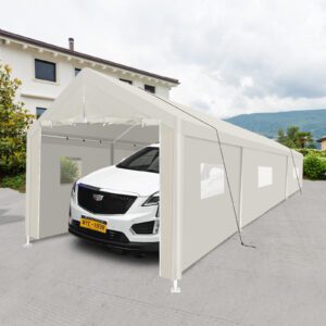 Carport, 10×30 Heavy Duty Portable Carport