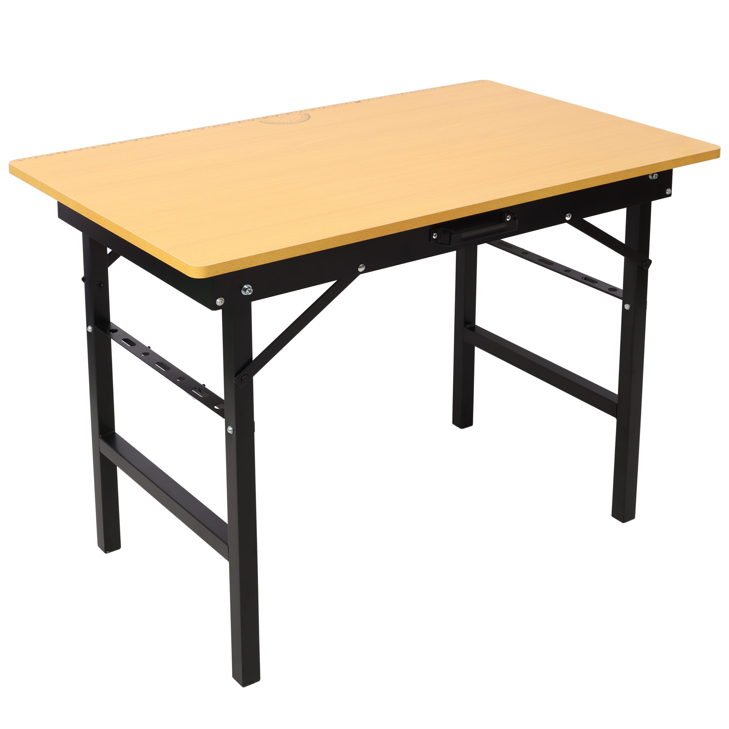 Portable Folding Work Table with Measuring