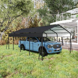 Metal Carport 12×20 Car Port, Outdoor