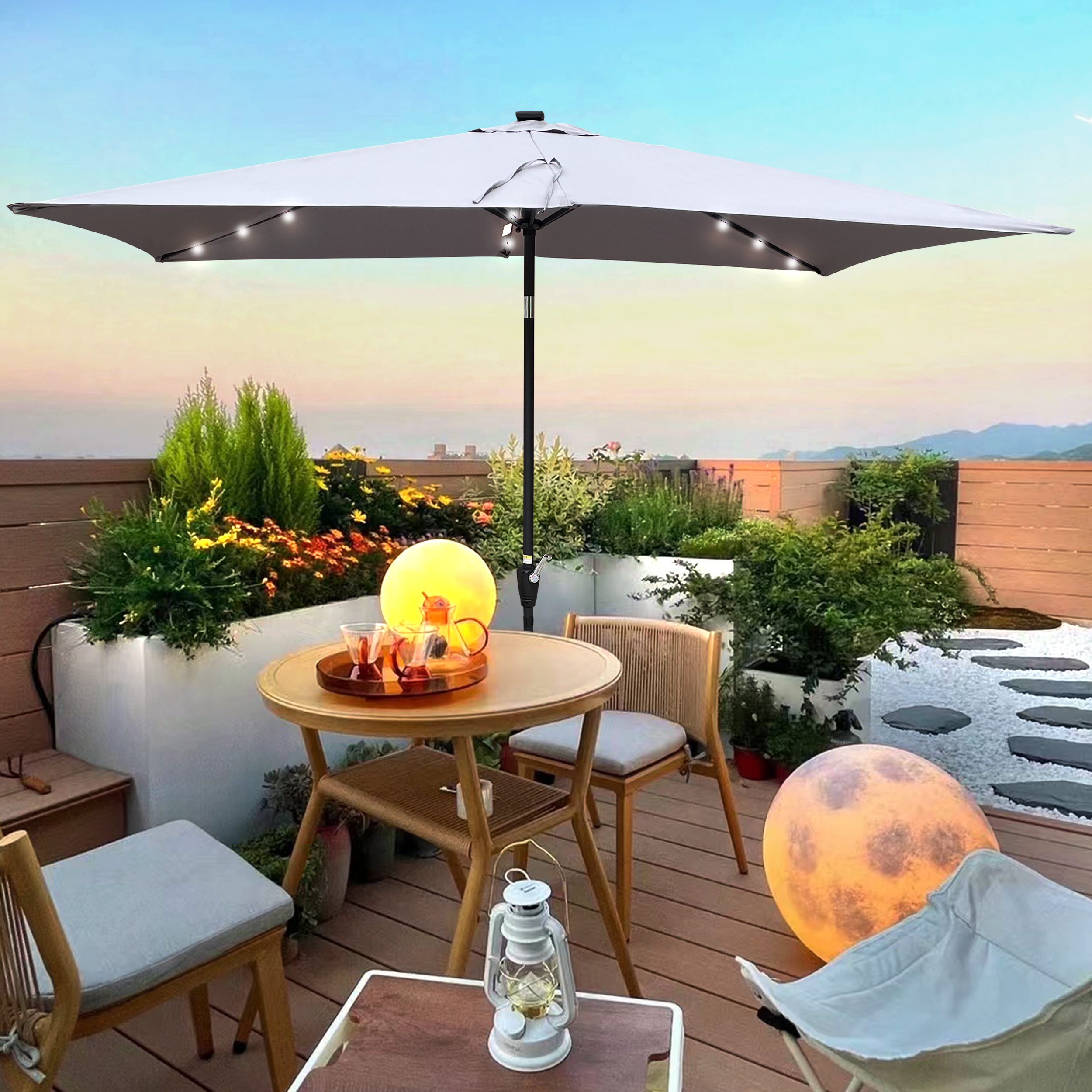 10 x 6.5t Rectangular Patio Solar