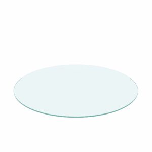 30" Inch Round Tempered Glass Table