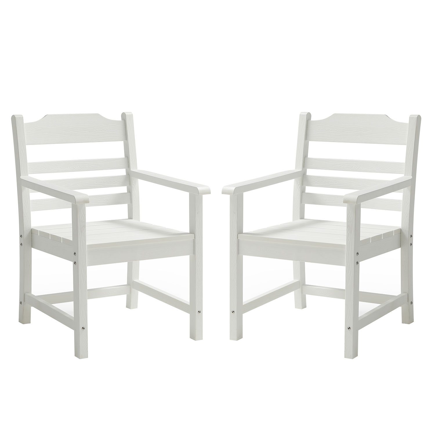 Patio Dining Chair with Armset Set