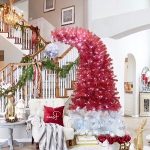 6FT Hinged Fir Artificial Fir Bent