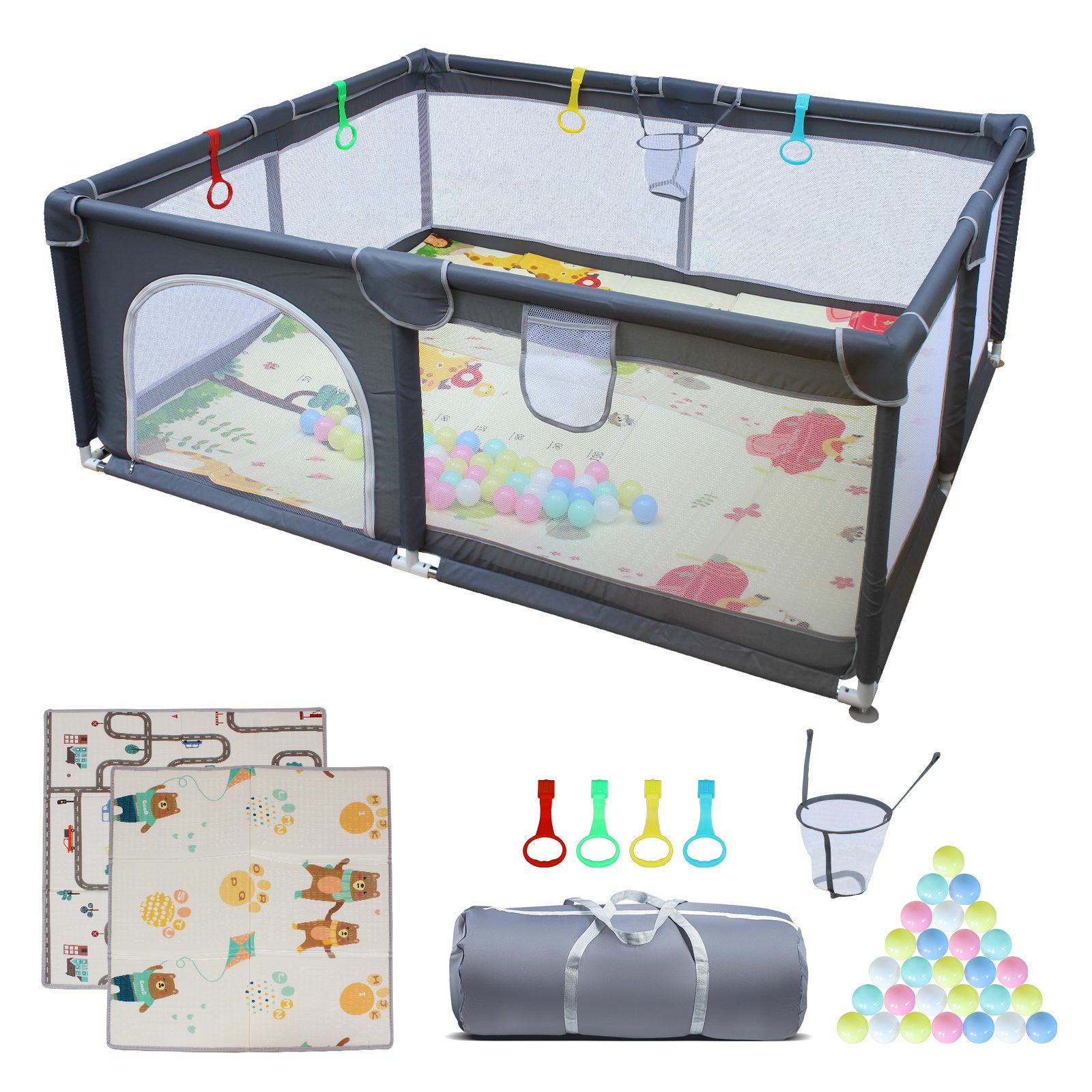 71" × 59" Baby Playard Cloth