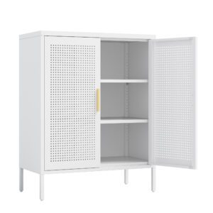 NO LOCK, Metal Storage Cabinet with