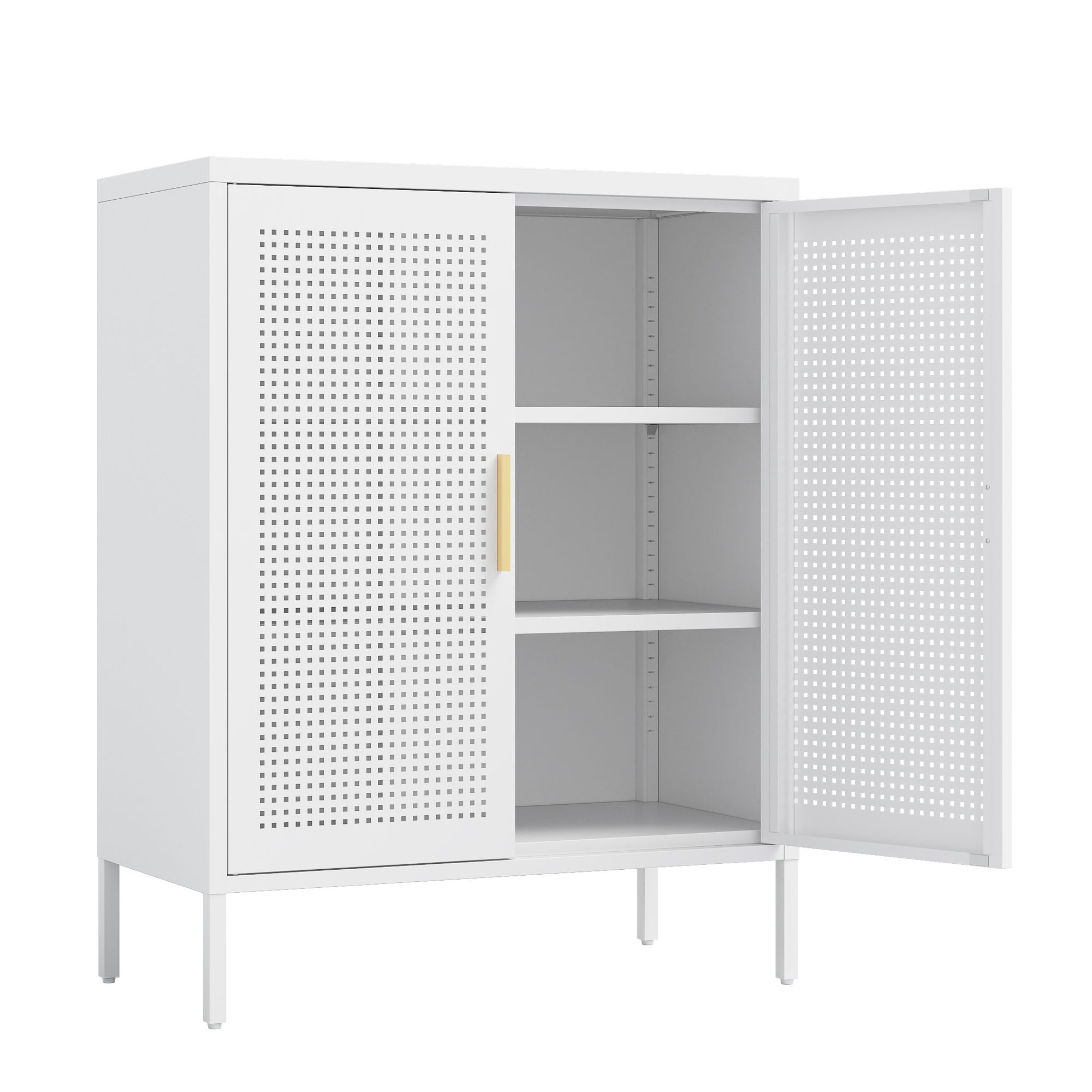 NO LOCK, Metal Storage Cabinet with