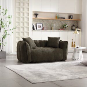 Soft beanbag chair with high resilience