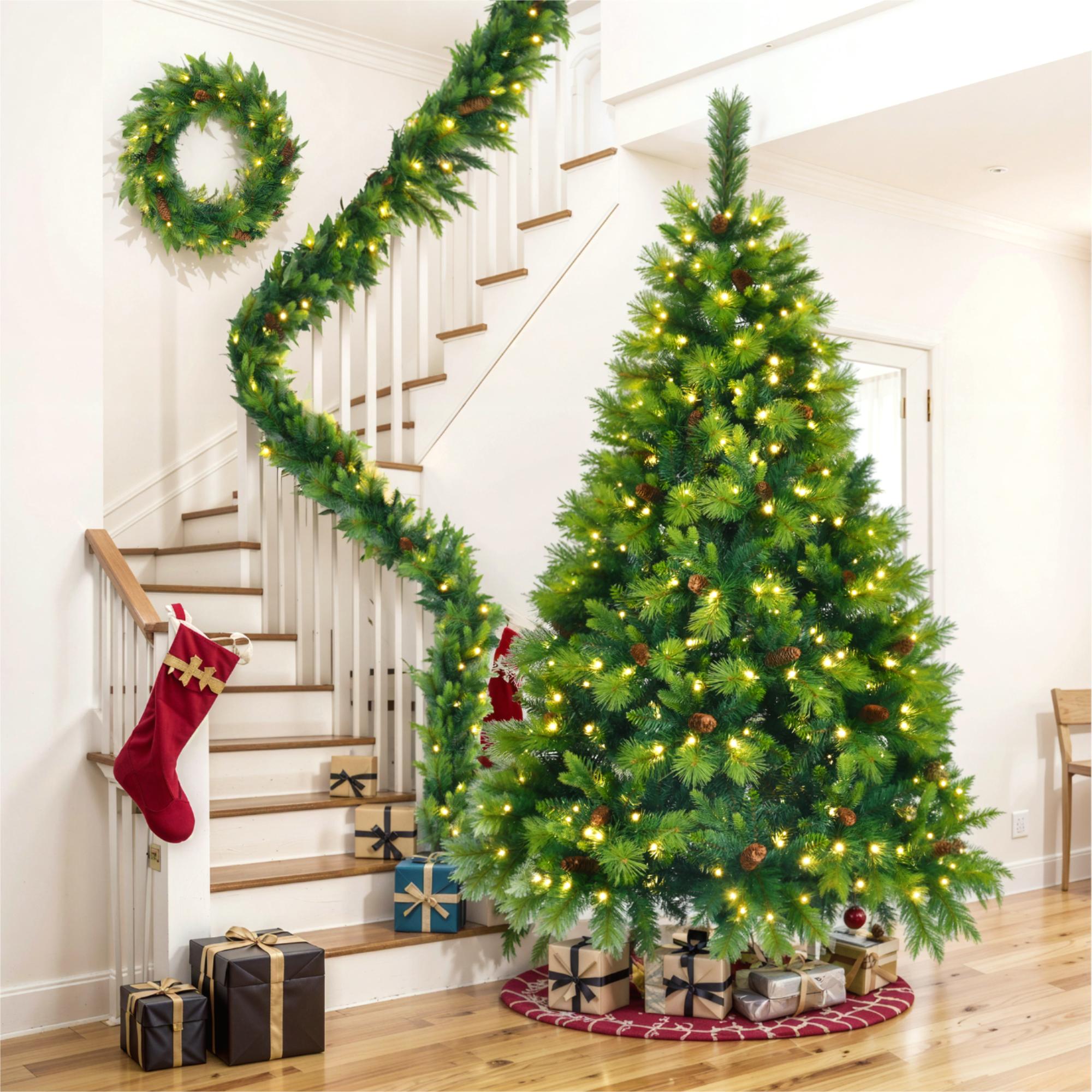 6FT Grass Green Christmas Tree, Large