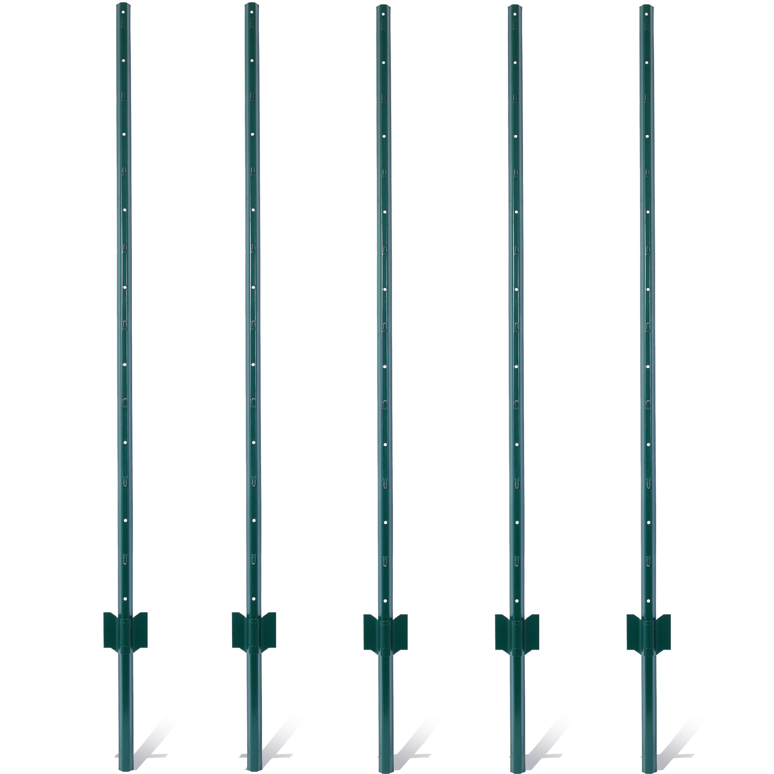 Fence Posts 5Feet - 5Pack, Heavy