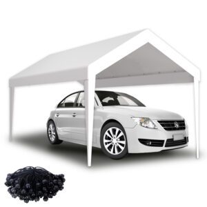 10x20ft Carport Replacement Canopy Cover, Waterproof