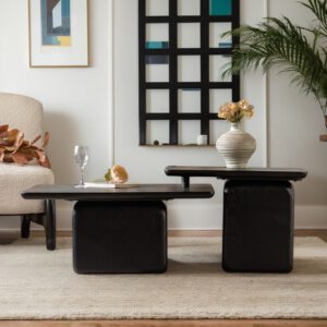 Vintage Fashion Style Square Coffee Table
