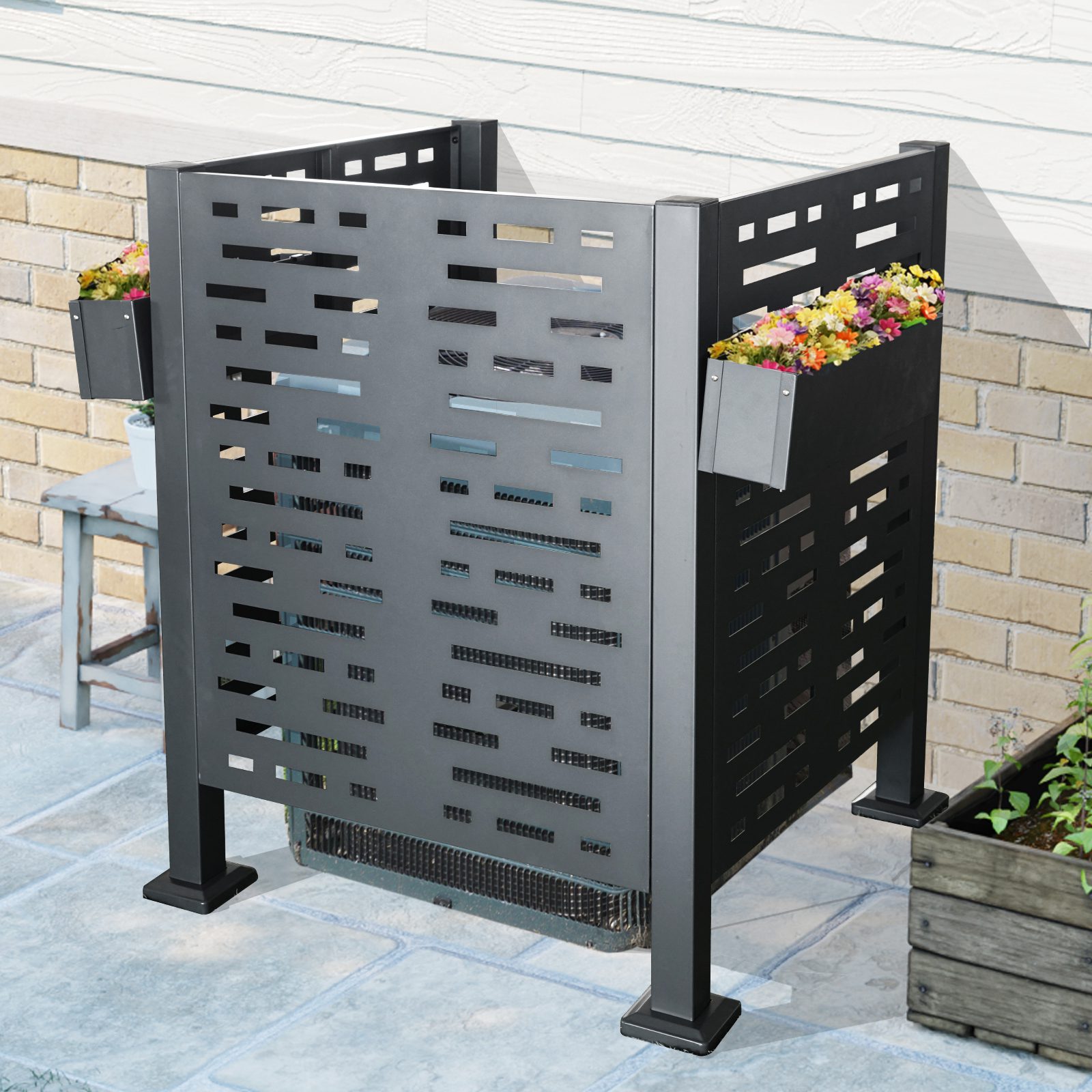 3ftx3ft Air Conditioner Fence for Outdoor