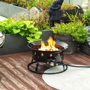 19" Propane Gas Fire Pit, 50000